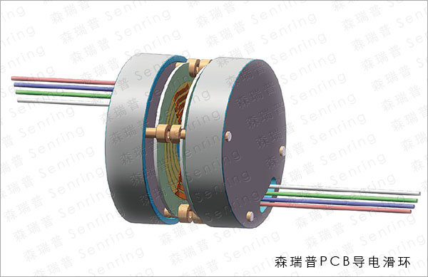 森瑞普PCB導電滑環(huán)安裝效果圖